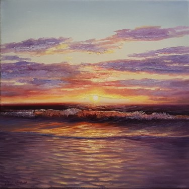 Painting titled "The Last Ray" by Paul Narbutt, Original Artwork, Oil