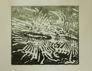 Estampas & grabados titulada "Gravure 1" por Paul Natter, Obra de arte original, Grabado