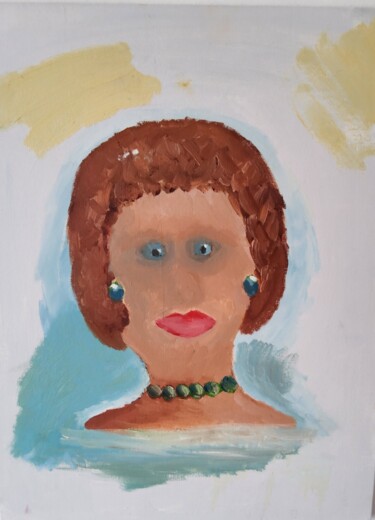 Peinture intitulée "Audrey" par Paul O'Neill, Œuvre d'art originale, Huile