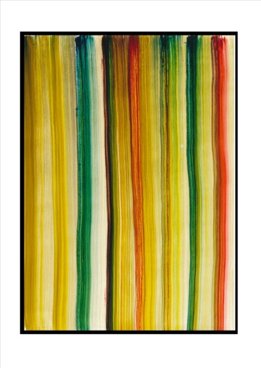 Pittura intitolato "60" da Paul Sarrassat, Opera d'arte originale, pigmenti