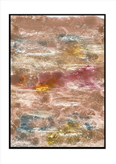 Pittura intitolato "64" da Paul Sarrassat, Opera d'arte originale, pigmenti