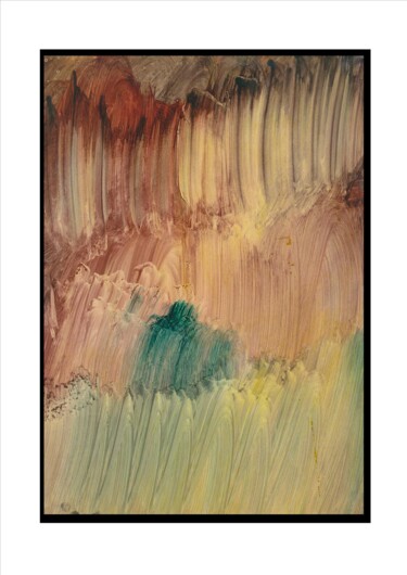 Peinture intitulée "155" par Paul Sarrassat, Œuvre d'art originale, Pigments Monté sur Carton