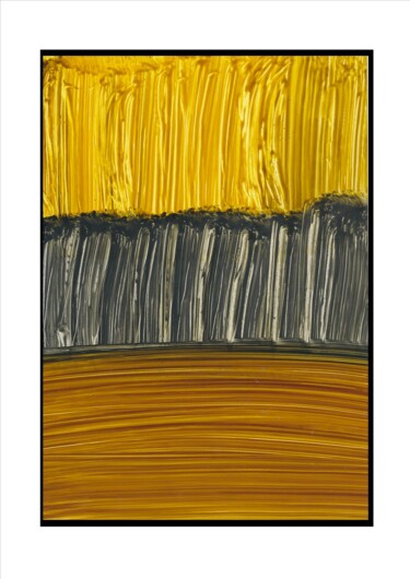 Peinture intitulée "156" par Paul Sarrassat, Œuvre d'art originale, Pigments Monté sur Carton