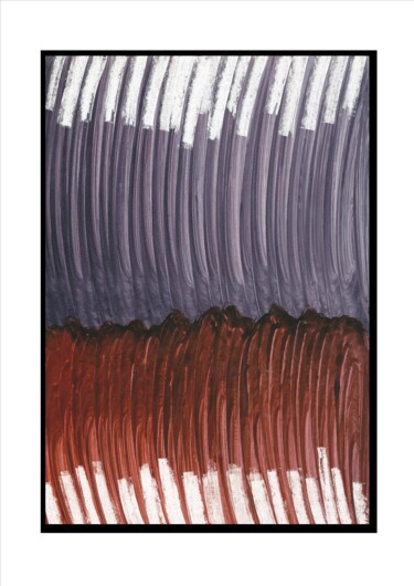 Peinture intitulée "158" par Paul Sarrassat, Œuvre d'art originale, Pigments Monté sur Carton