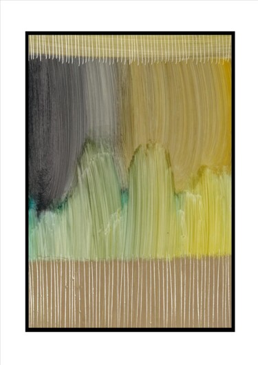 Peinture intitulée "160" par Paul Sarrassat, Œuvre d'art originale, Pigments Monté sur Carton
