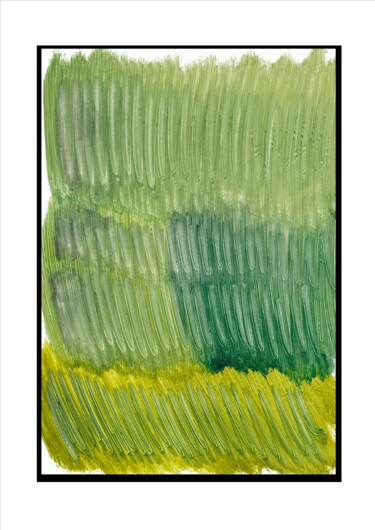 Peinture intitulée "176" par Paul Sarrassat, Œuvre d'art originale, Pigments Monté sur Carton
