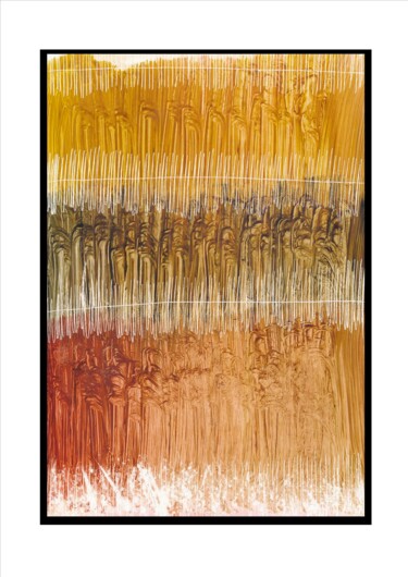 Peinture intitulée "184" par Paul Sarrassat, Œuvre d'art originale, Pigments Monté sur Carton