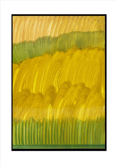 Peinture intitulée "186" par Paul Sarrassat, Œuvre d'art originale, Pigments Monté sur Carton