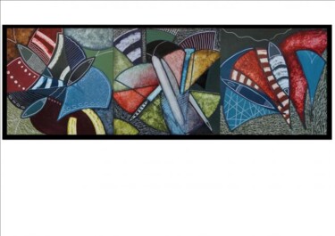 Peinture intitulée "papillons.jpg" par Paul Sarrassat, Œuvre d'art originale