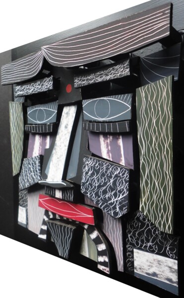 Peinture intitulée "p-gris-9-bis-1.jpg" par Paul Sarrassat, Œuvre d'art originale