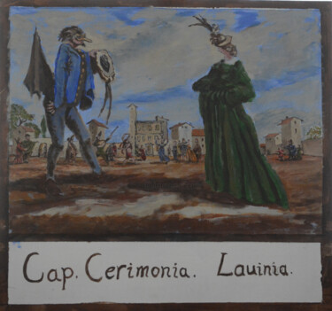 Pittura intitolato "Cap Cerimonia and L…" da Paul Scott, Opera d'arte originale, Acrilico