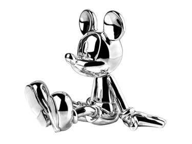 Drawing titled "Metal Mickey II" by Paul Stowe, Original Artwork, Graphite