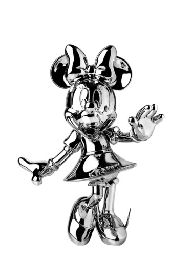 Zeichnungen mit dem Titel "Metal Minnie" von Paul Stowe, Original-Kunstwerk, Graphit