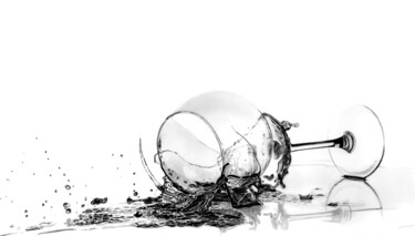 Рисунок под названием "Drink Crash" - Paul Stowe, Подлинное произведение искусства, Графит