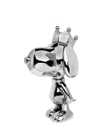 Dessin intitulée "Metal Snoopy" par Paul Stowe, Œuvre d'art originale, Graphite