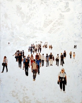 Collages intitulée "People" par Paul Vinet, Œuvre d'art originale