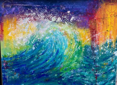 Painting titled "Tides" by Paul Wyss, Original Artwork, Acrylic