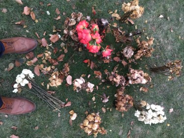 Fotografia intitolato "cimetière de roses" da Paul Yves Poumay, Opera d'arte originale