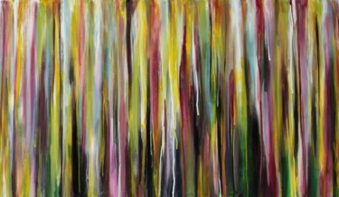 Peinture intitulée "Forest # 2" par Paula Berteotti, Œuvre d'art originale