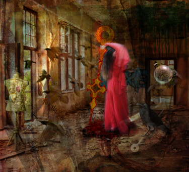 Digital Arts titled "Abandonment" by Paula Goodbar, Original Artwork, Photo Montage