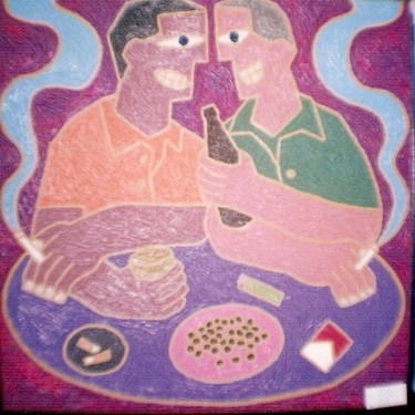 Painting titled ""Namuwa"" by Paul Arenas, Original Artwork