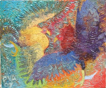 Painting titled "Tigbak II" by Paul Arenas, Original Artwork