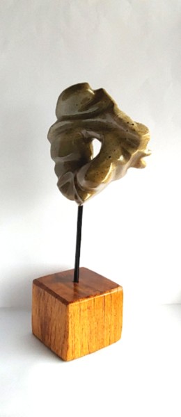 Sculptuur getiteld "Abstrata 3" door Leila Viana, Origineel Kunstwerk, Steen
