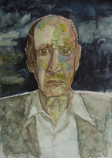 Schilderij getiteld "igor-stravinsky.jpg" door Paul Berkholst, Origineel Kunstwerk