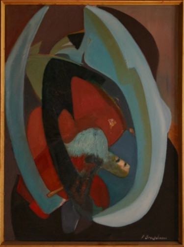 Peinture intitulée "Naissance du jazz" par Paul Breugelmans, Œuvre d'art originale, Huile