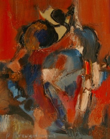 Peinture intitulée "Danseuse de rock" par Paul Breugelmans, Œuvre d'art originale