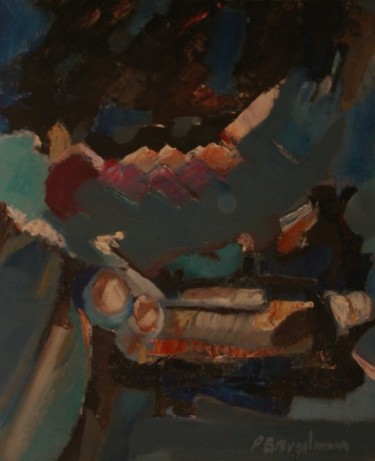 Peinture intitulée "Déesse 21" par Paul Breugelmans, Œuvre d'art originale