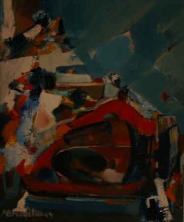 Painting titled "Formule 1" by Paul Breugelmans, Original Artwork