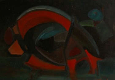 Painting titled "Lac de  cratère" by Paul Breugelmans, Original Artwork