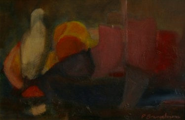 Peinture intitulée "Barque Colombo" par Paul Breugelmans, Œuvre d'art originale