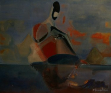 Painting titled "Rêve fréquent duTou…" by Paul Breugelmans, Original Artwork