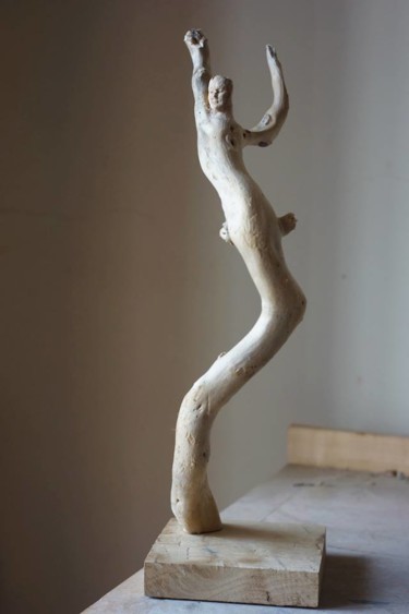 Sculpture intitulée "le grand ange" par Paul Crochat, Œuvre d'art originale