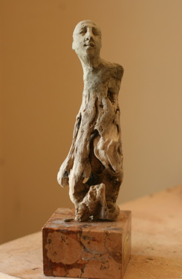 Sculpture titled "Inquiétudes" by Paul Crochat, Original Artwork