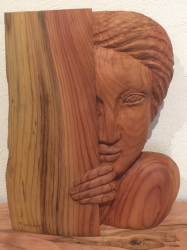 Sculpture titled "Je te cherche" by Paul Crochat, Original Artwork