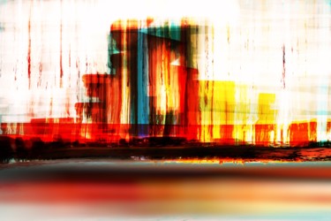 Digital Arts titled "dawn in the city" by Paul Destaercke, Original Artwork, Digital Painting