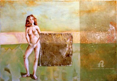 Malerei mit dem Titel "HARMONIE" von Paule-Andree Maraval, Original-Kunstwerk, Öl
