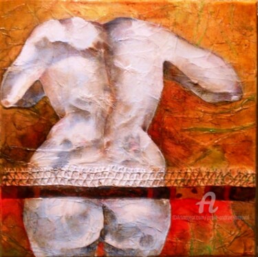 Картина под названием "Topless "Anna"" - Paule-Andree Maraval, Подлинное произведение искусства, Масло
