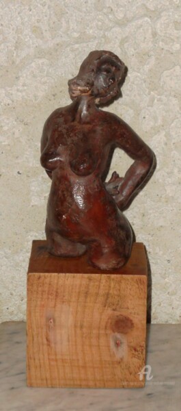 Sculpture intitulée "FLAMENCO" par Paule-Andree Maraval, Œuvre d'art originale, Céramique