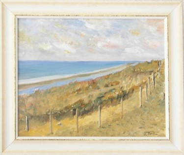 Peinture intitulée "Rêve de plage" par Paulette Marcon, Œuvre d'art originale