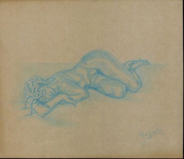 Drawing titled "Medusa" by Paul Gosselin, Original Artwork, Other