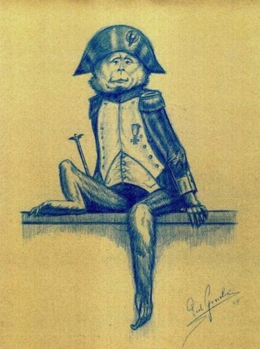 Drawing titled "Napoleons" by Paul Gosselin, Original Artwork, Other