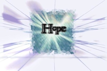 Malerei mit dem Titel "hope" von Paul-Oliver Holness, Original-Kunstwerk