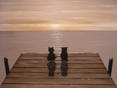 The Owl and the Pussycat 70x50 cm ©2010 by Paul Horton