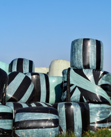 Buren des champs Photographie intitulée "Buren des champs" par Michel Paulin, Œuvre d'art originale, Photographie numérique