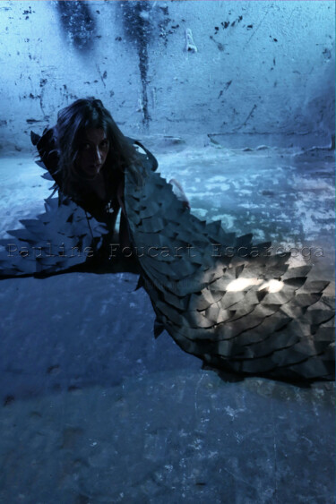Photographie intitulée "La grâce du corbeau" par Pauline Foucart Escarcega, Œuvre d'art originale, Photographie numérique
