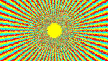 Digital Arts titled "Sunburst" by Paul John Collins, Original Artwork, 2D Digital Work